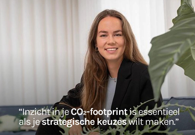 Inzicht in uw CO₂-footprint als strategische kans.