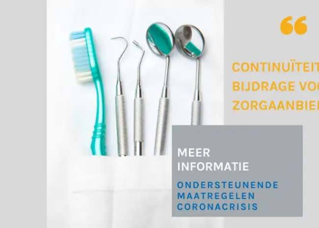 Corona update: continuïteitsbijdrage voor zorgaanbieders